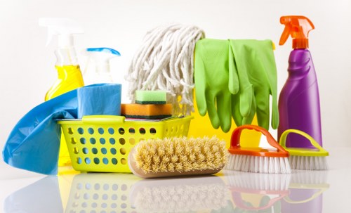 Professional cleaners in Marylebone preparing a refined residential space