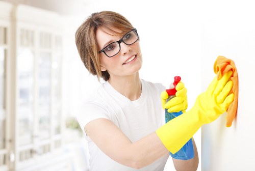 Professional regular cleaning in a Marylebone office space