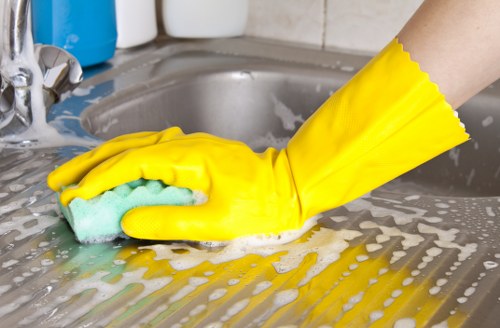 Local cleaners preparing a Marylebone property for a full deep clean